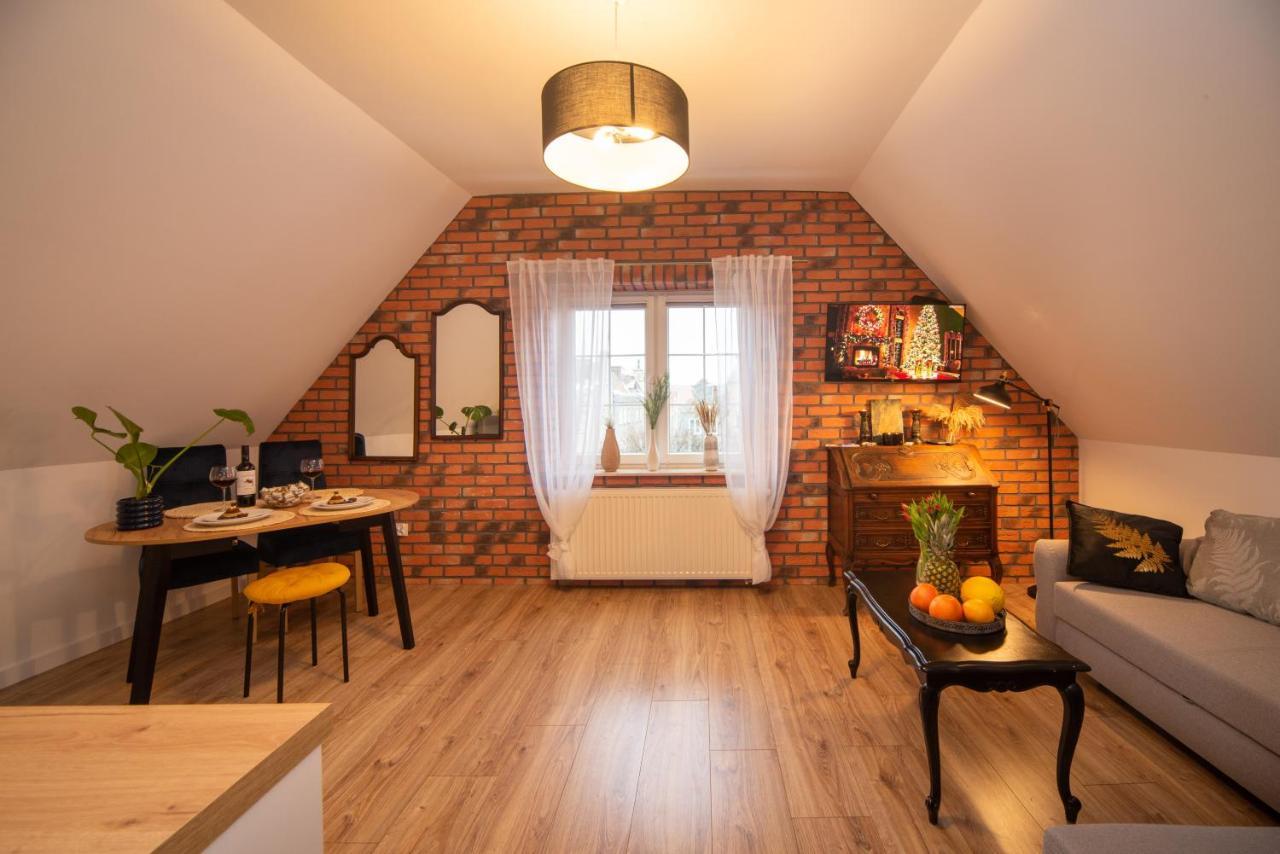Ferienwohnung Dluga 66 Attic Danzig Exterior foto